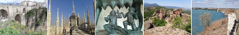 Снимки от нашите европейски и български пътешествия - в Ронда, Испания, столицата на модата Милано и вечния Рим в Италия, магнетичните Белоградчишки скали и нос Калиакра в България. Снимки от нашите европейски и български пътешествия - в Ронда, Испания, столицата на модата Милано и вечния Рим в Италия, магнетичните Белоградчишки скали и нос Калиакра в България.